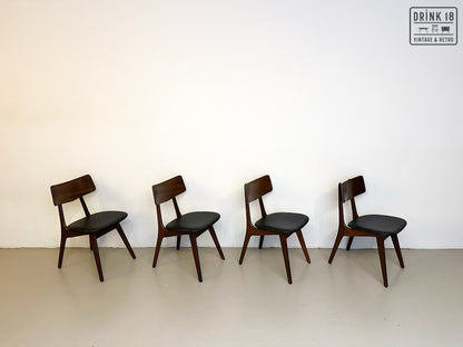 Zes Stavanger eetkamerstoelen - Louis van Teeffelen