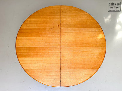 Vintage - Verlengbare ronde eettafel XL