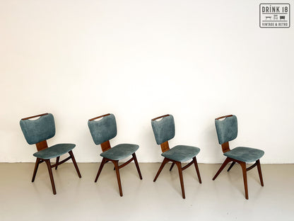 Vintage - Vier eetkamerstoelen (Eden)