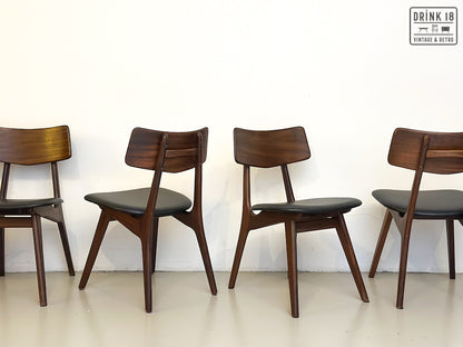 Zes Stavanger eetkamerstoelen - Louis van Teeffelen