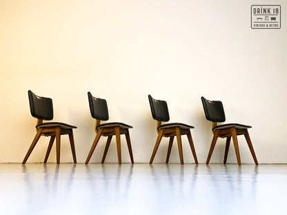 Vintage - Vier Eetkamerstoelen #6