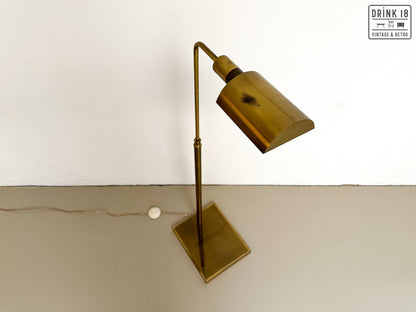Vintage - Vergulde staanlamp