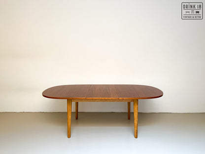 Vintage - Verlengbare ovale eettafel XL