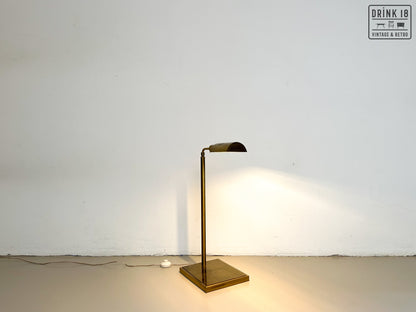 Vintage - Vergulde staanlamp