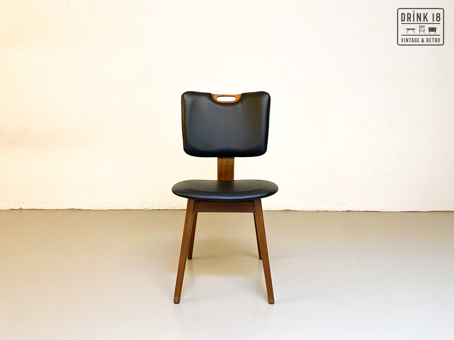 Vintage - Vier Eetkamerstoelen #6