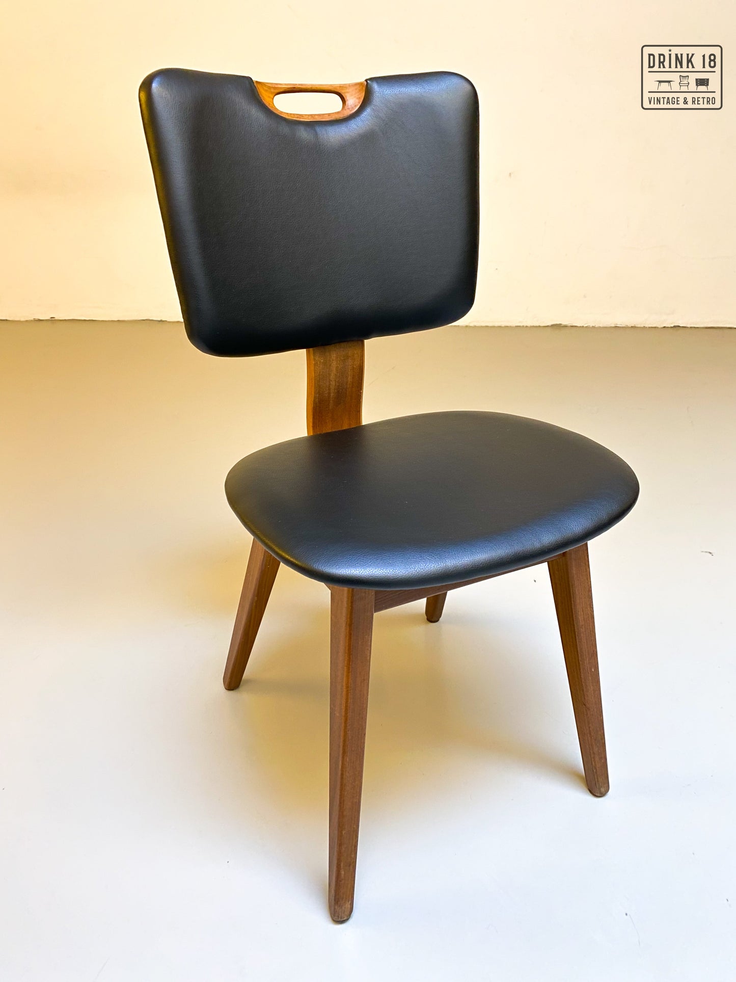 Vintage - Vier Eetkamerstoelen #6