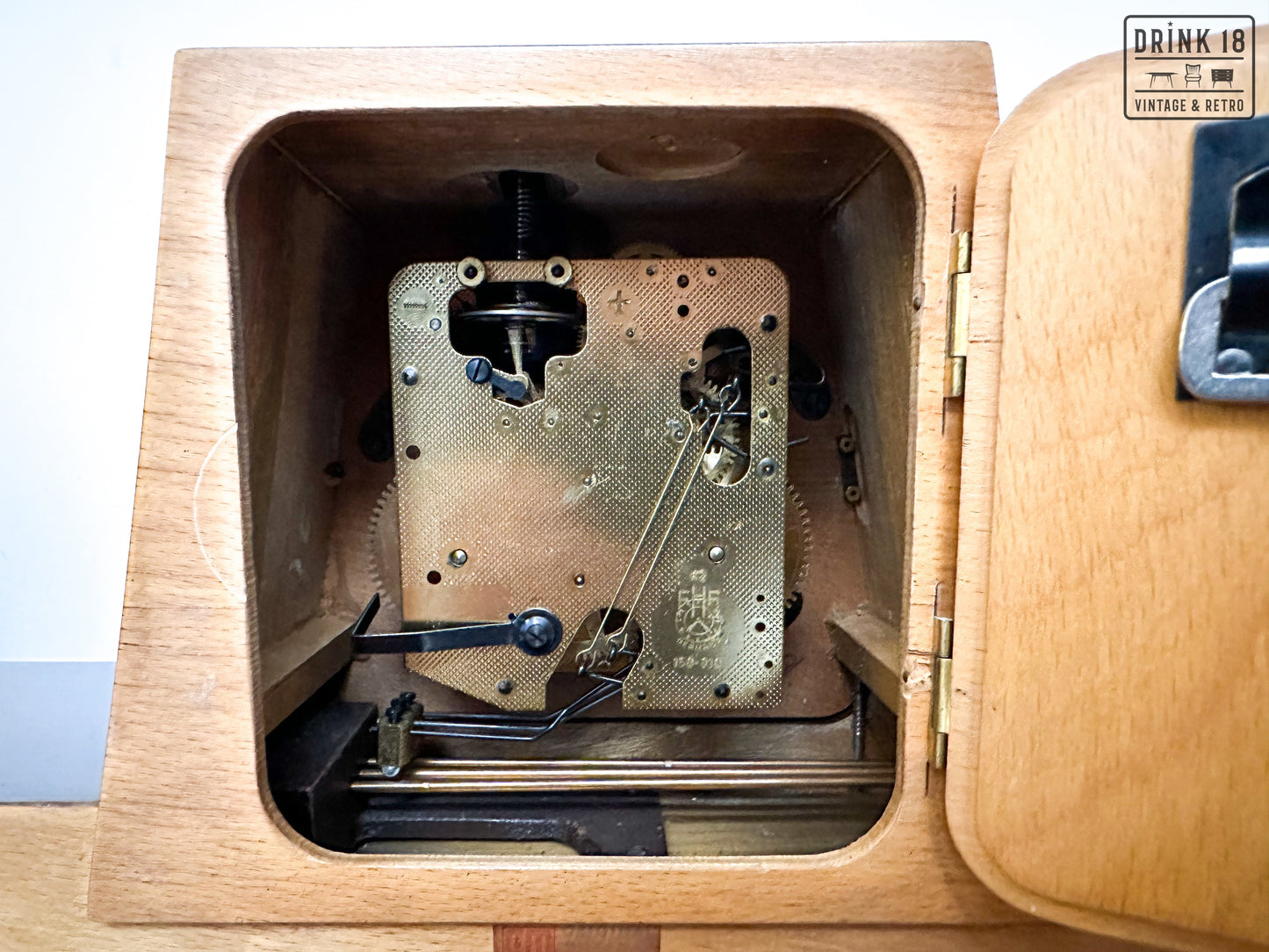 Vintage Klok - Hermle