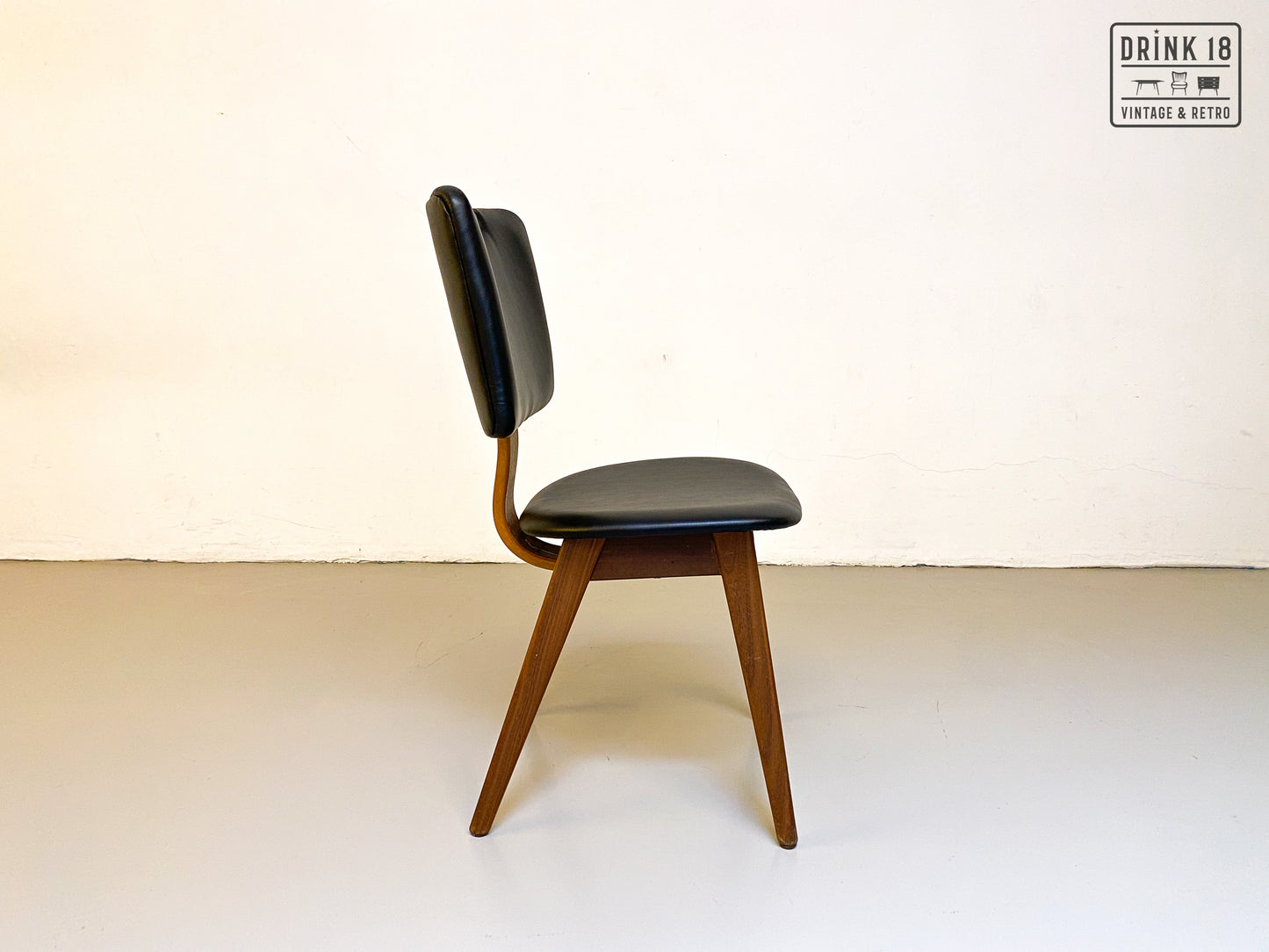 Vintage - Vier Eetkamerstoelen #6