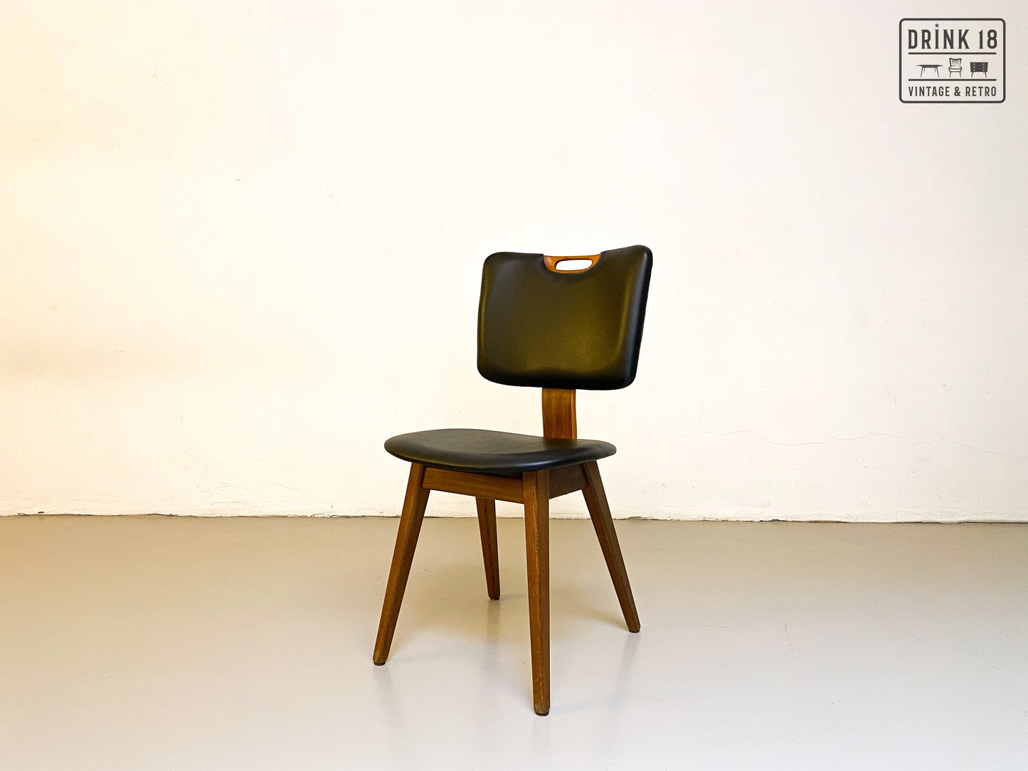 Vintage - Vier Eetkamerstoelen #6