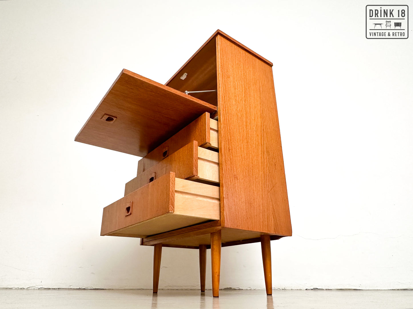 Vintage - Barkast / Secretaire