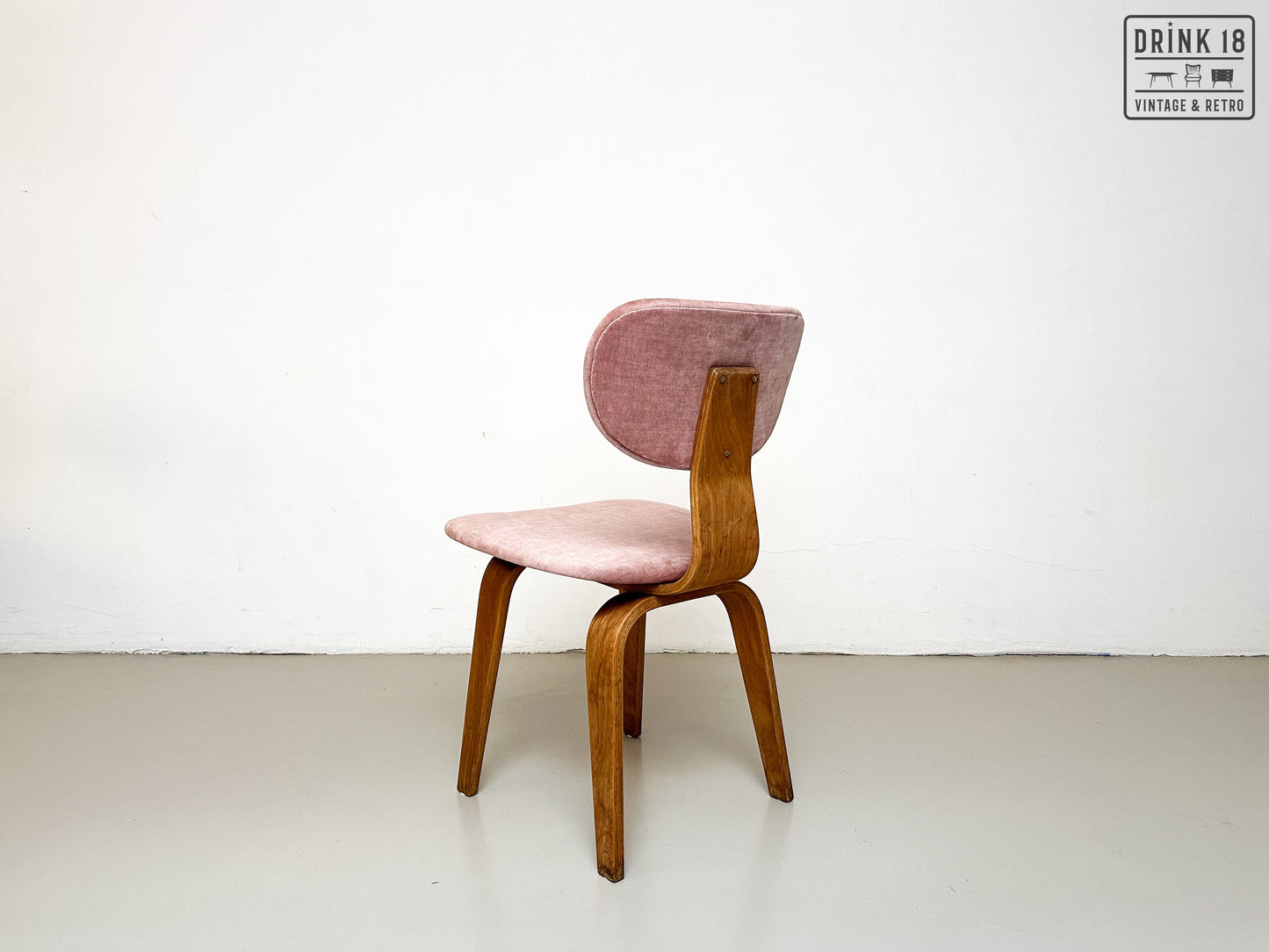 Vier SB02 Eetkamerstoelen - Pastoe