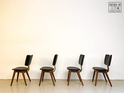 Vintage - Vier Eetkamerstoelen #6