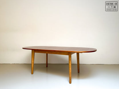 Vintage - Verlengbare ovale eettafel XL
