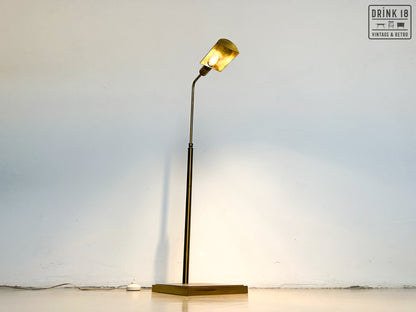 Vintage - Vergulde staanlamp