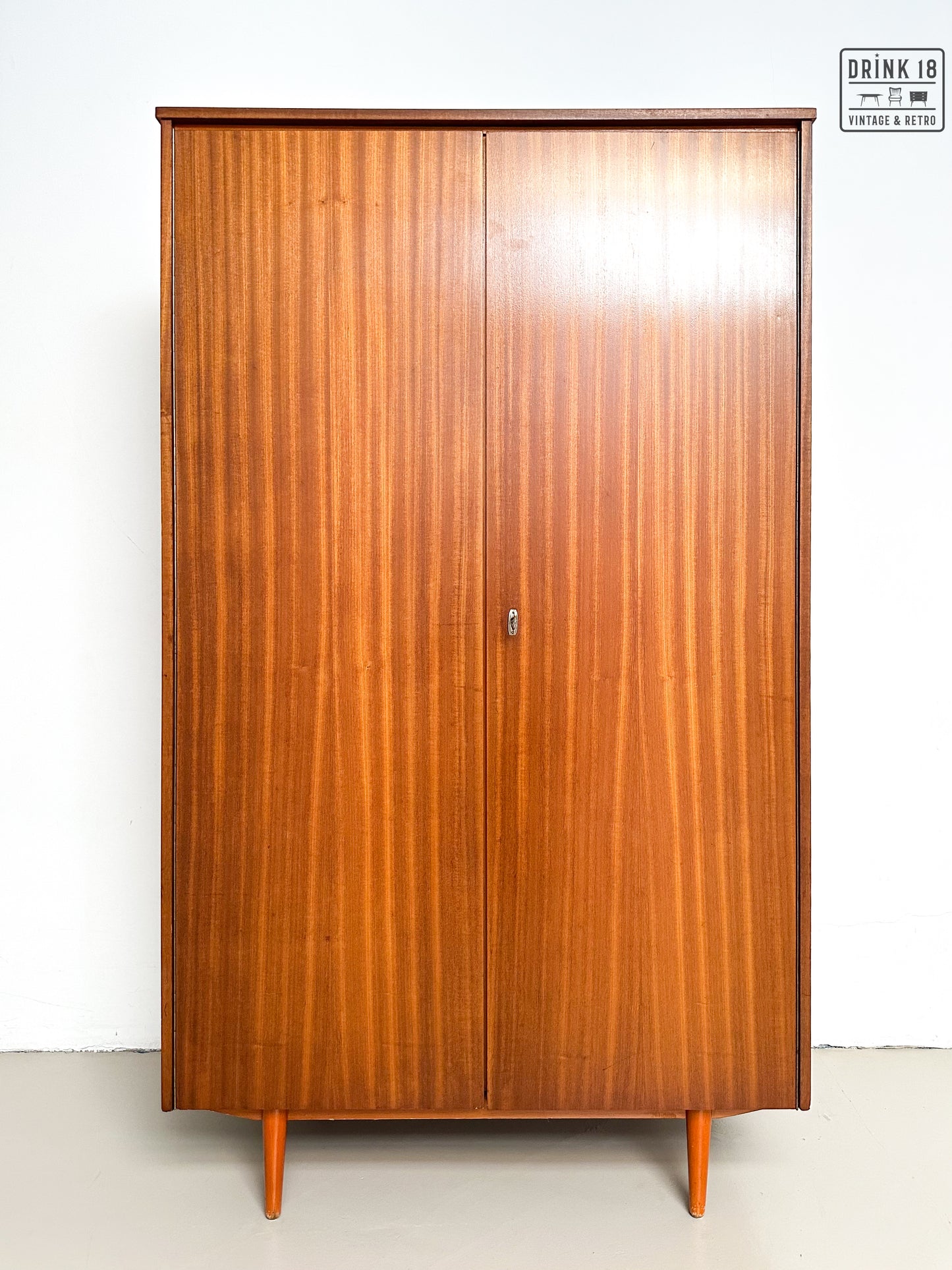 Vintage - Kleerkast Teak