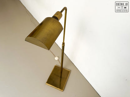 Vintage - Vergulde staanlamp