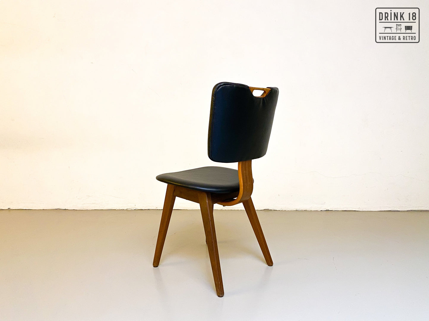 Vintage - Vier Eetkamerstoelen #6