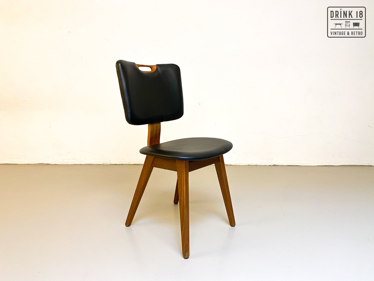 Vintage - Vier Eetkamerstoelen #6