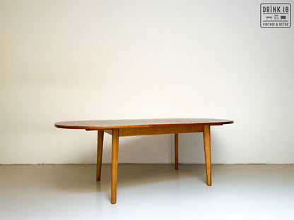 Vintage - Verlengbare ovale eettafel XL