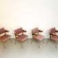 Vier model 1445 stoelen - Gispen (8 stuks beschikbaar)