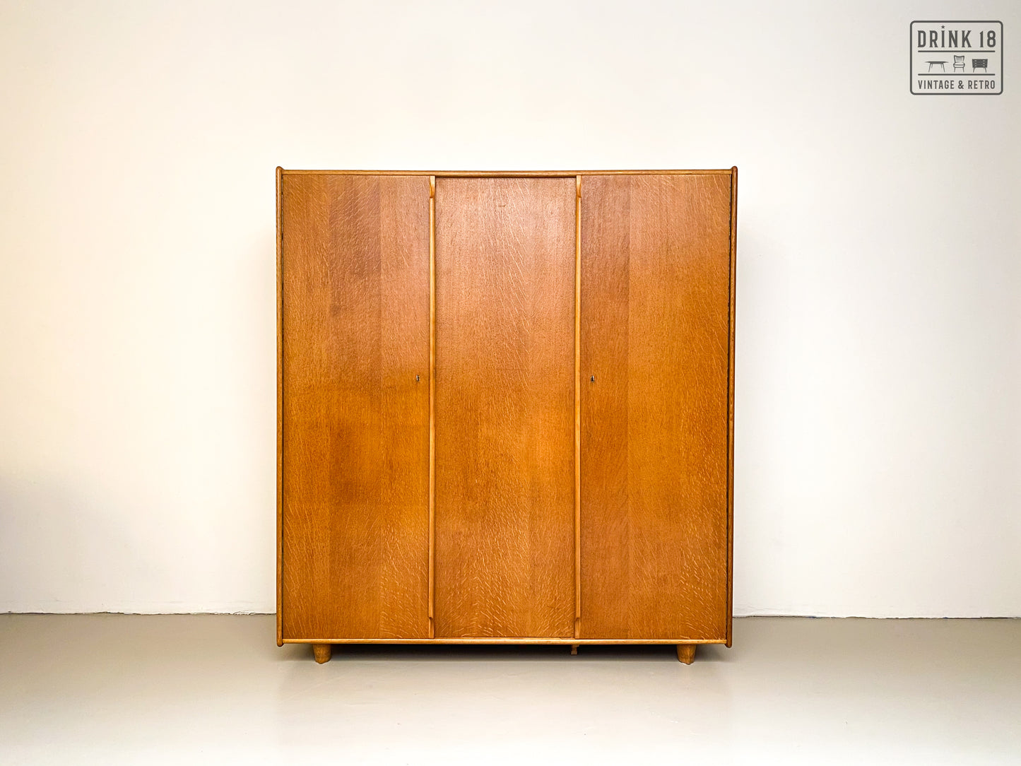 Vintage Kleerkast Eikenserie - Pastoe