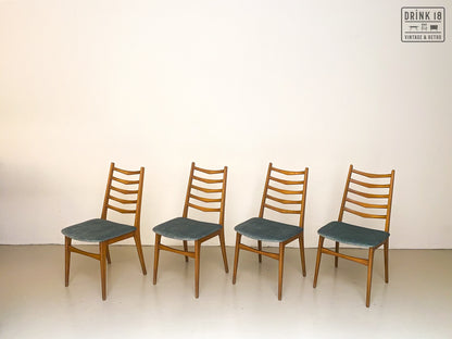 Vintage - Zes eetkamerstoelen