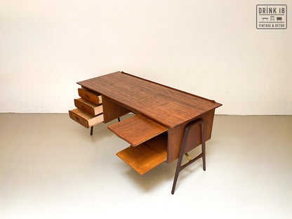 Boomerang XL Bureau met stoel - Louis van Teeffelen