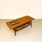 Vintage Rotan Salontafel - Louis van Teeffelen