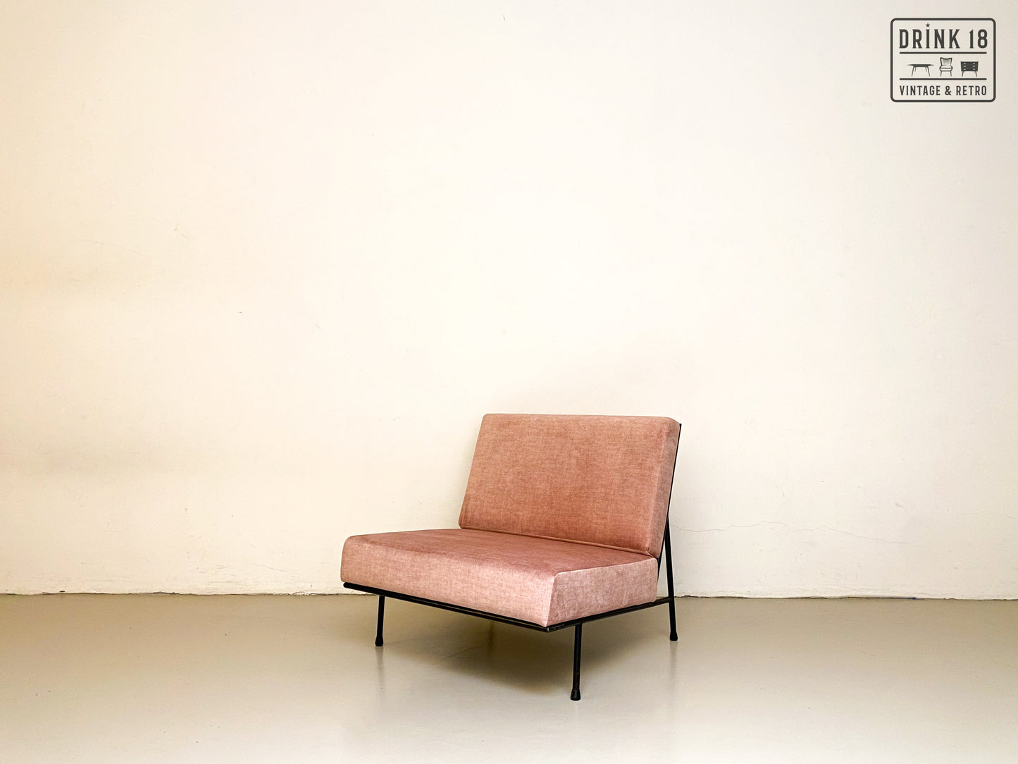 Vintage - Oudroze Easy Chair
