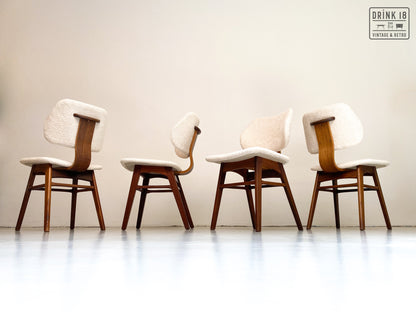 Zes Royal Eetkamerstoelen - Pastoe