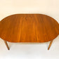 Vintage - Verlengbare ronde eettafel XXL