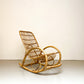 Vintage - Rotan Schommelstoel
