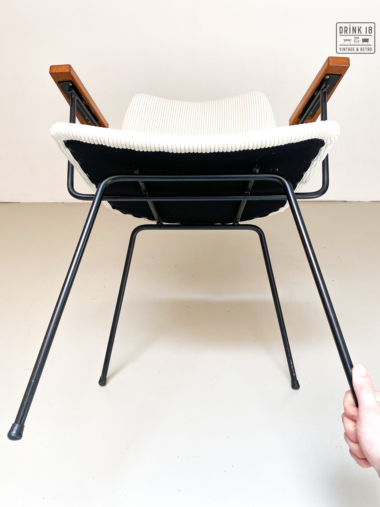 Vier Kembo Eetkamerstoelen - Wim Rietveld