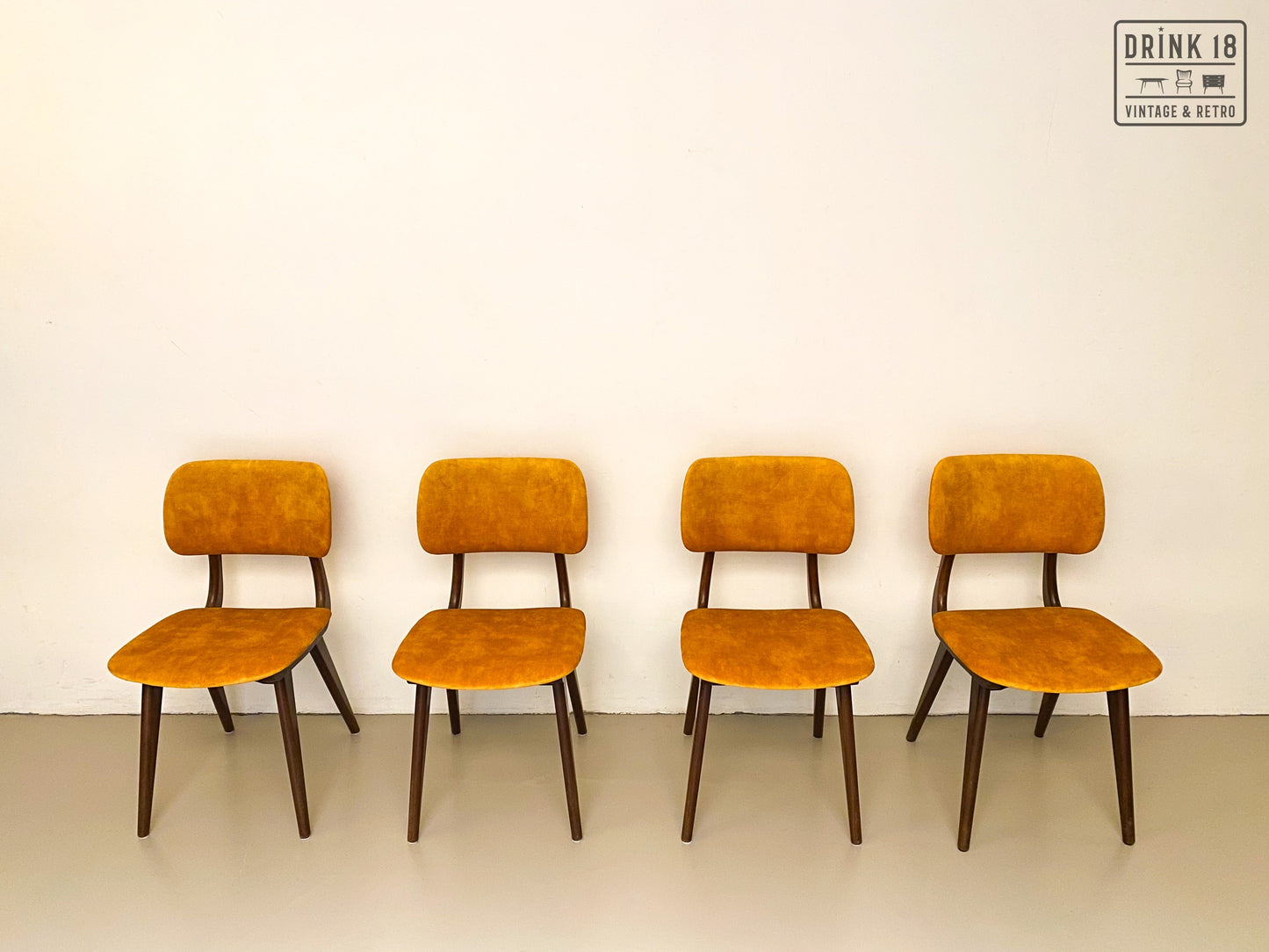 Vintage eetkamerstoelen (Sun) - Louis van Teeffelen