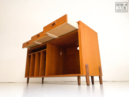 Vintage - Bureau / Wandmeubel