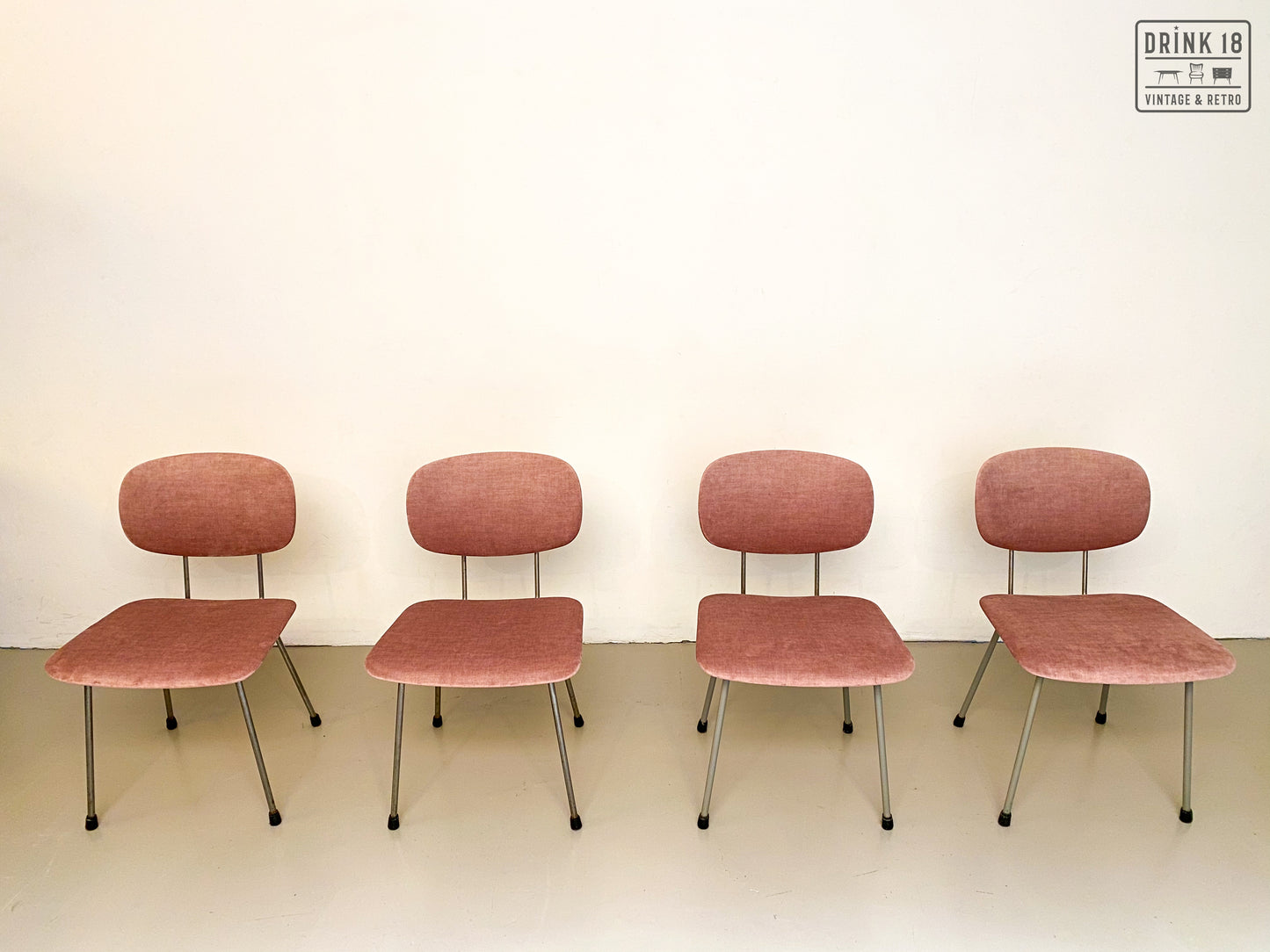 Set van vier stoelen  - Gispen 116
