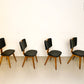 Vintage - Zes Eetkamerstoelen