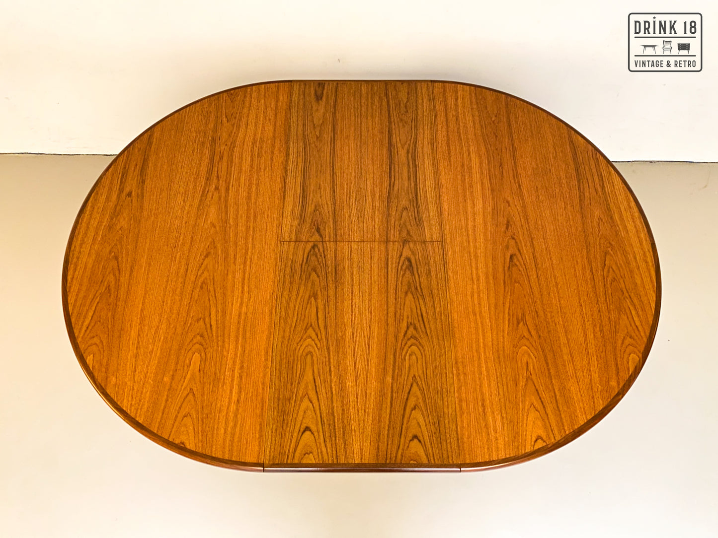 Verlengbare ronde eettafel - G-plan