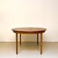 Vintage - Verlengbare ronde eettafel XXL