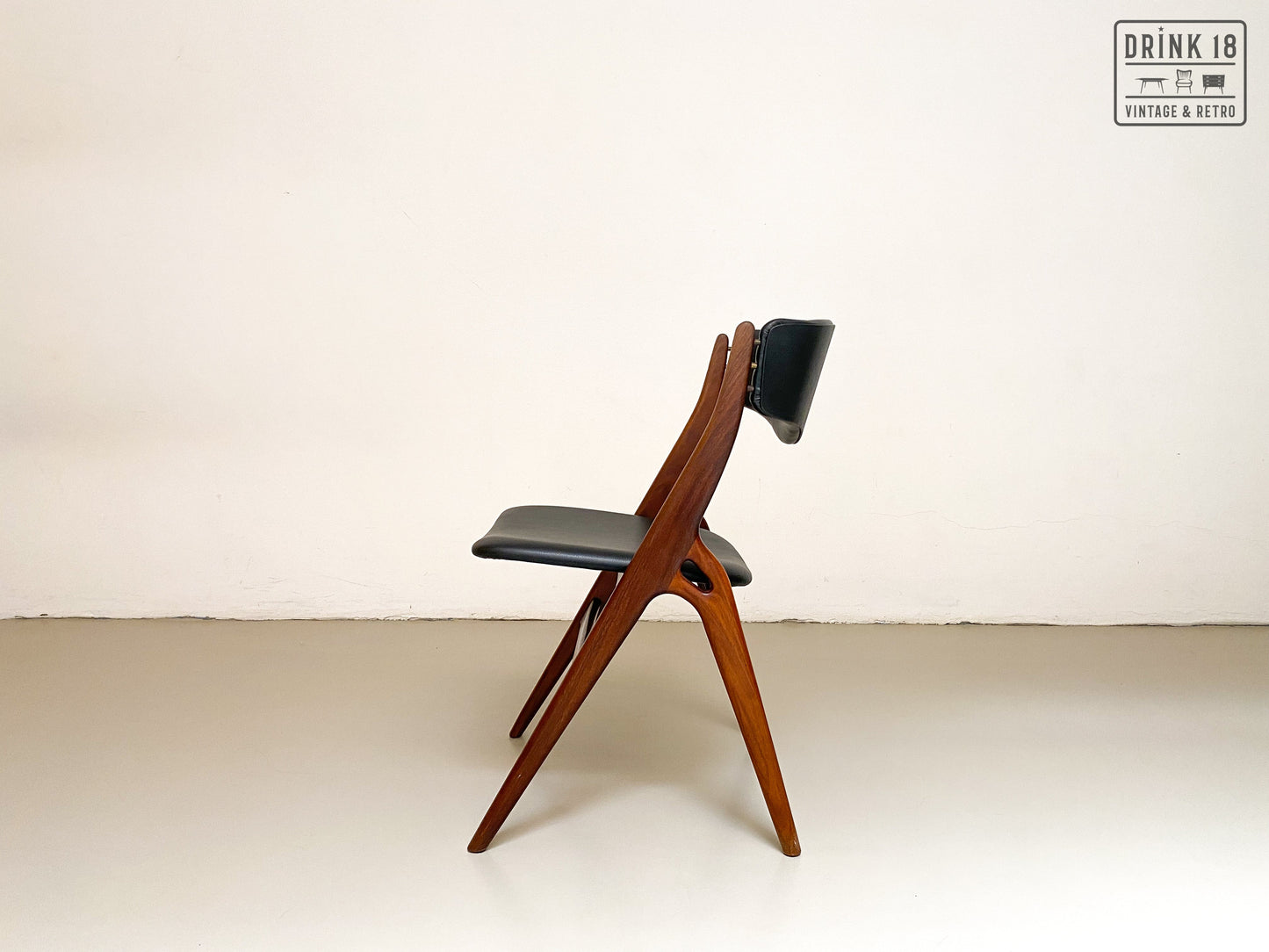 Vier vintage Aska stoelen - Louis van Teeffelen