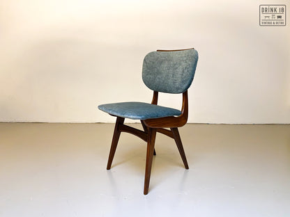 Vier vintage eetkamerstoelen - Louis van Teeffelen