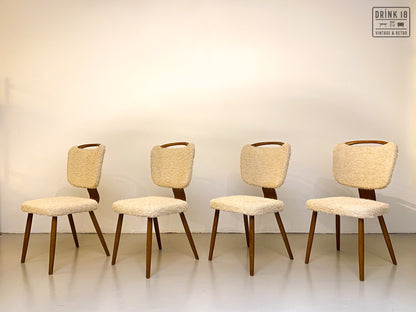 Vintage - Vier Royal Eetkamerstoelen