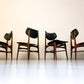 Zes vintage Hamar stoelen - Louis van Teeffelen