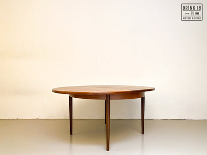 Verlengbare ronde eettafel - G-plan