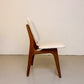 Zes vintage eetkamerstoelen - Louis van Teeffelen