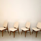 Zes vintage eetkamerstoelen - Louis van Teeffelen
