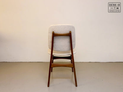 Zes vintage eetkamerstoelen - Louis van Teeffelen