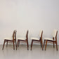 Zes vintage eetkamerstoelen - Louis van Teeffelen