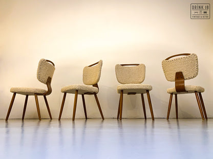 Vintage - Vier Royal Eetkamerstoelen