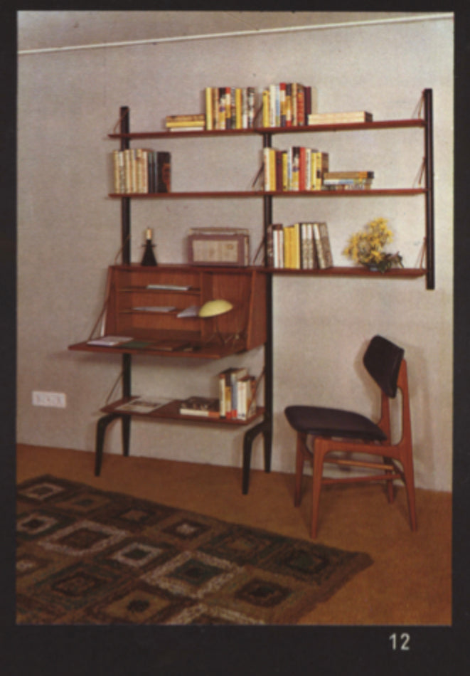 Zes vintage Hamar stoelen - Louis van Teeffelen
